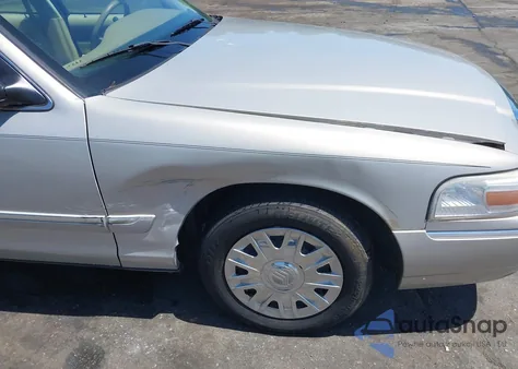 2008 Mercury Grand Marquis Gs from USA, damaged, VIN 2MEFM74V58X630122